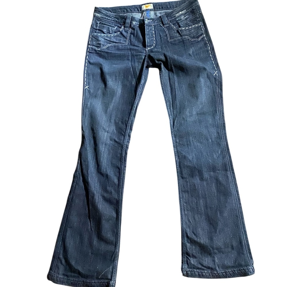 Antik Denim Dark Indigo Flare Jeans